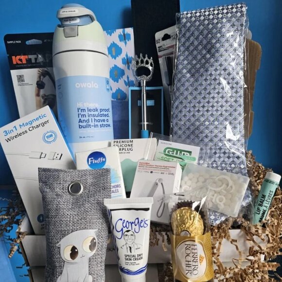 Ultimate Gifts for Men • Self-Care Gift Box • Curated Wellness & Productivity Ha - Picture 1 of 5